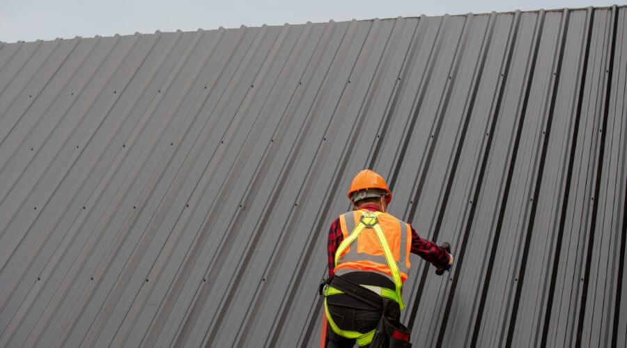 Professional metal roof installation services in Big Stone City, SD